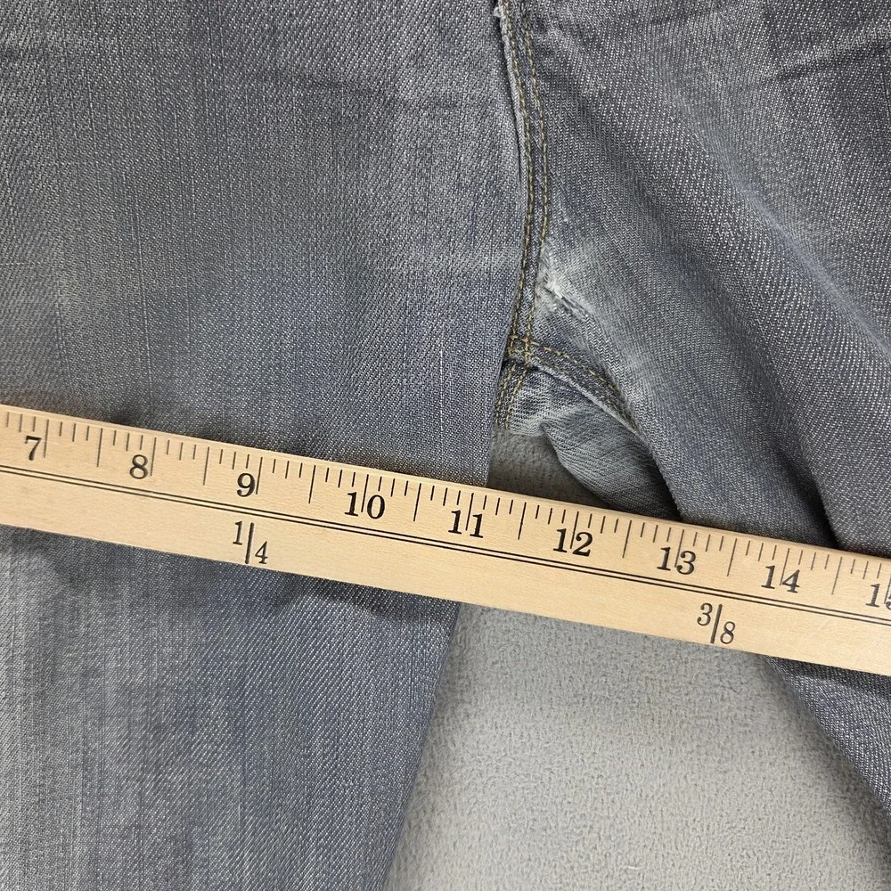 Vintage Levis Engineered Jeans Mens Gray Buckle Back Twisted Fits 34x30